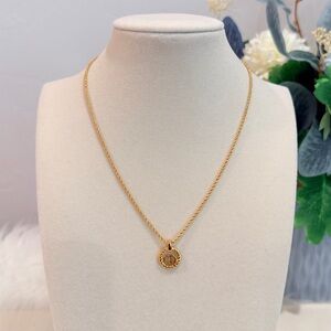 Christian Dior CD Logo Necklace